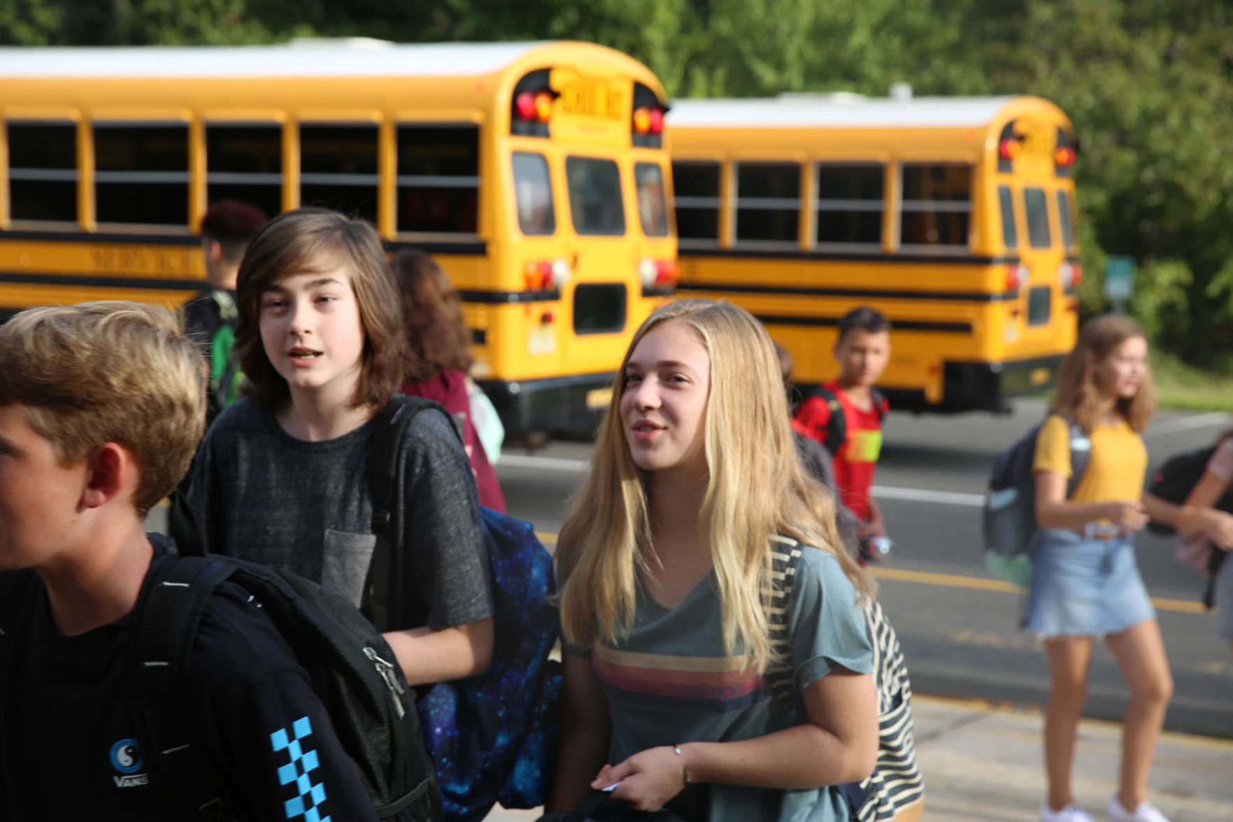 First Day at Upper Township Middle School